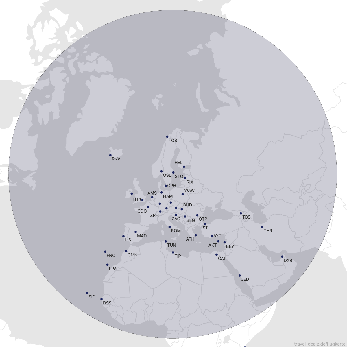 Reichweite Legacy 600