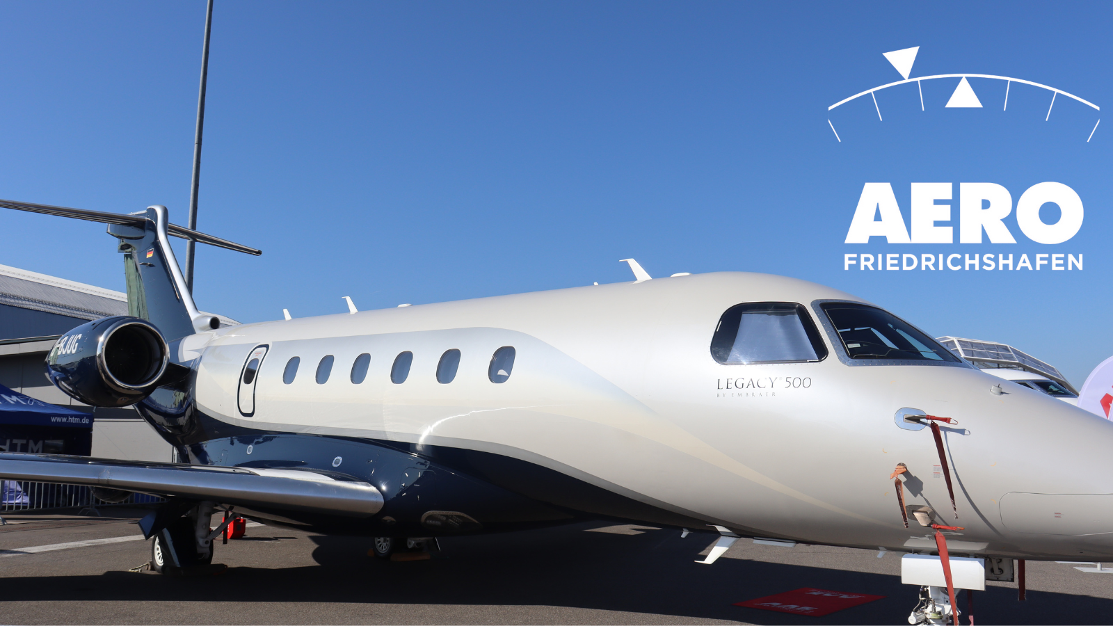 Embraer Legacy 500 auf dem Vorfeld